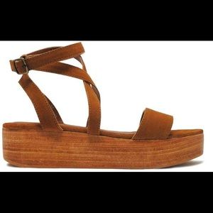 Able Pamela Flatform Wrap Sandal